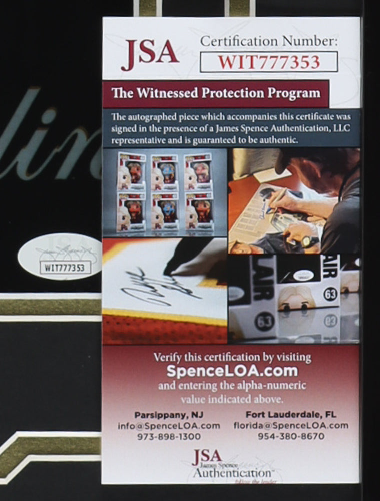 Ric Flair Signed WWE 18x22 Custom Framed Photo (JSA)