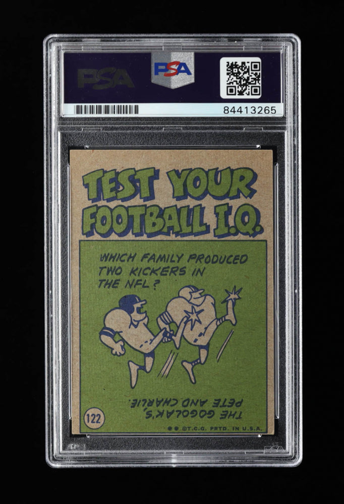Roger Staubach Signed 1972 Topps #122 IA - Autograph Graded PSA 10 - Rookie Card