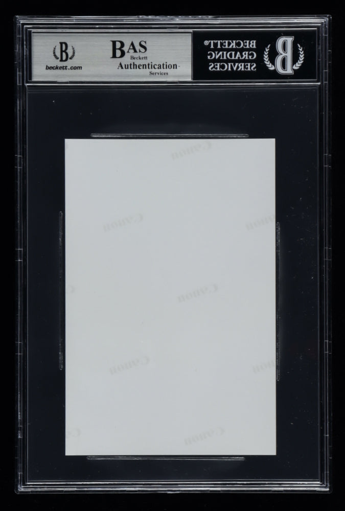 Theodore Roosevelt 4x6 Photo with Authentic Hand-Written Word Cut (BGS)