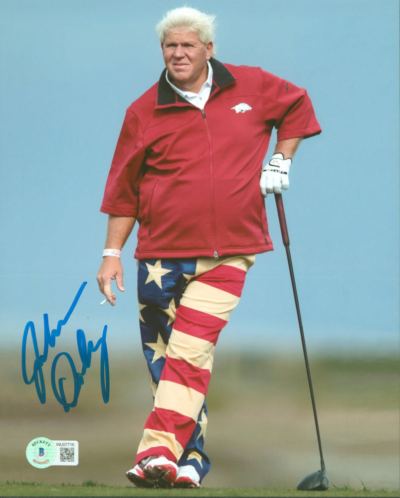 John Daly Signed 8x10 Photo (Beckett)