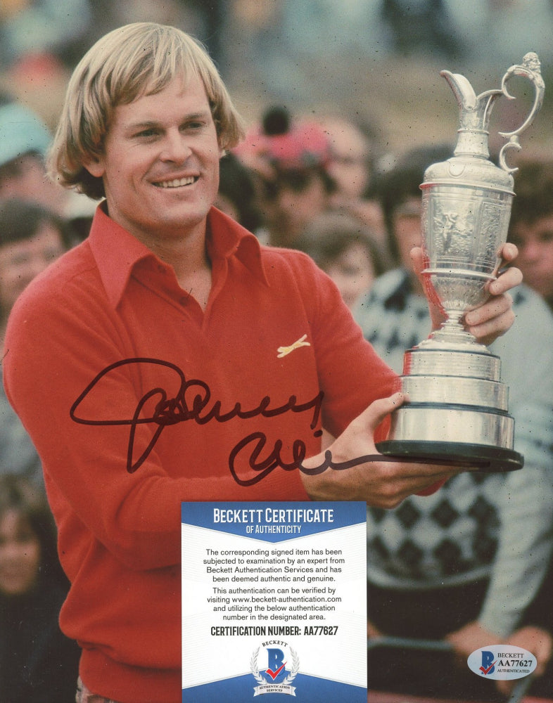 Johnny Miller Signed 8x10 Photo (Beckett)