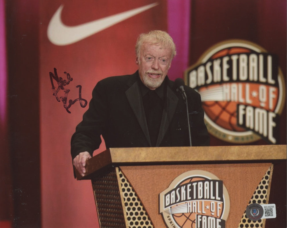 Phil Knight Signed Basketball Hall of Fame 8x10 Photo (Beckett) Co-Founder of Nike