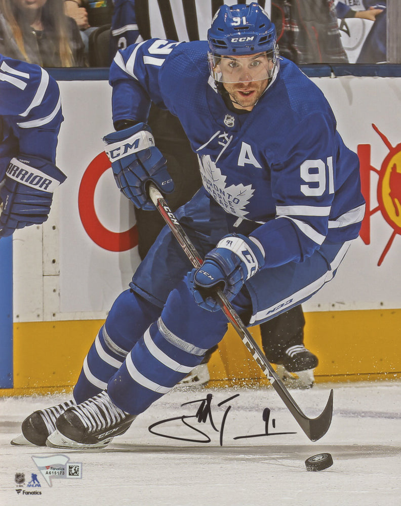 John Tavares Signed Maple Leafs 8x10 Photo (Fanatics)