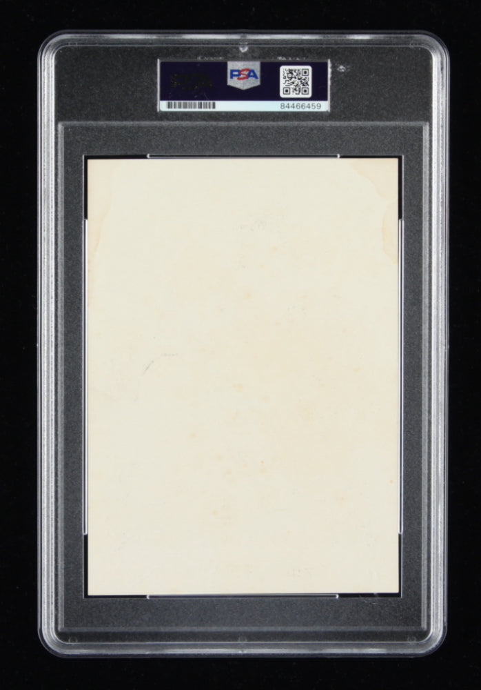 Joe Namath Signed Jets "1965-66 Team Issued Rookie Card" 5x7 Photo - Autograph Grade (PSA) 10