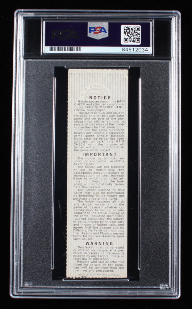 Pete Rose Signed 1975 National League Championship Series Game 1 Inscribed "1975 W.S. MVP" - Autograph Graded (PSA) 10