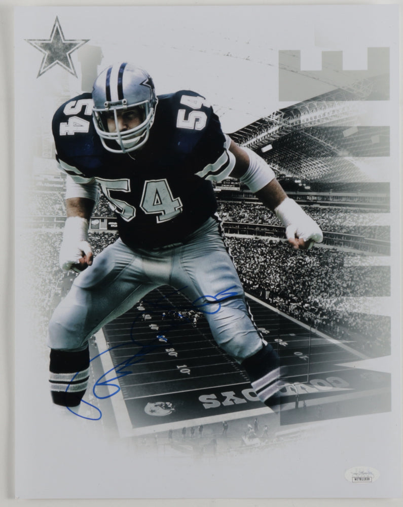 Randy White Signed Cowboys 11x14 Photo Inscribed HOF 94 (JSA)