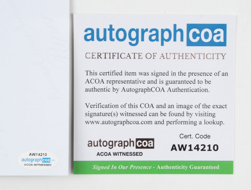 Tim Blaney Signed (ACOA) "Short Circuit" 11x14 Photo Inscribed "Number 5" - AutographCOA Witnessed