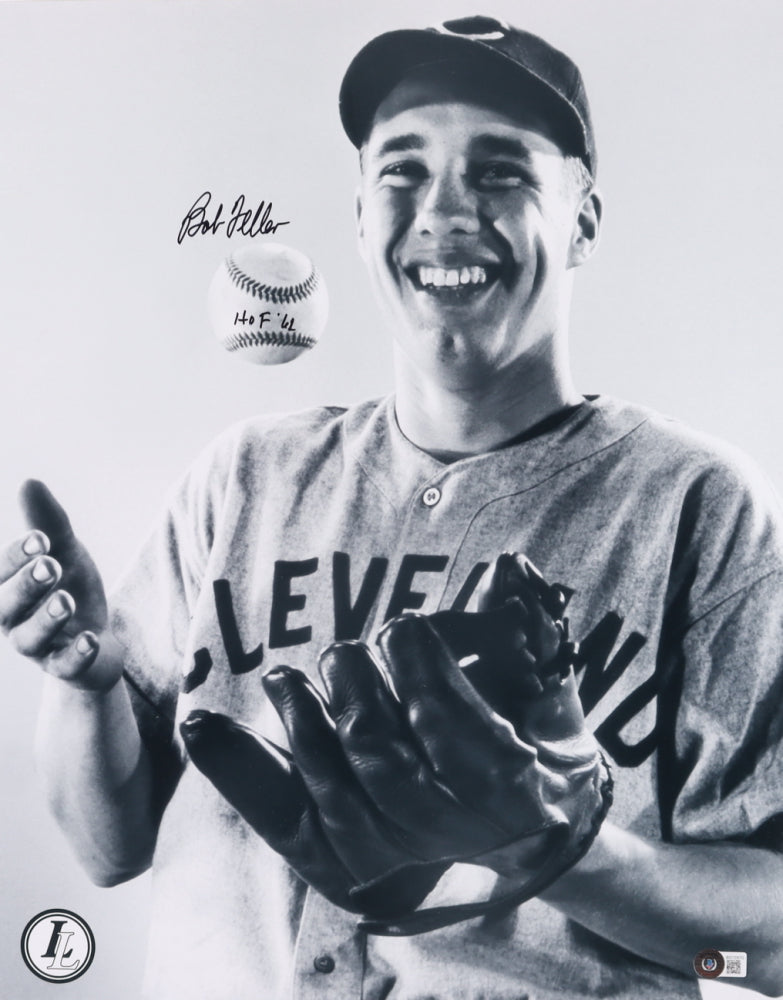 Bob Feller Autographed Photo - 16x20 inscribed HOF 62 )