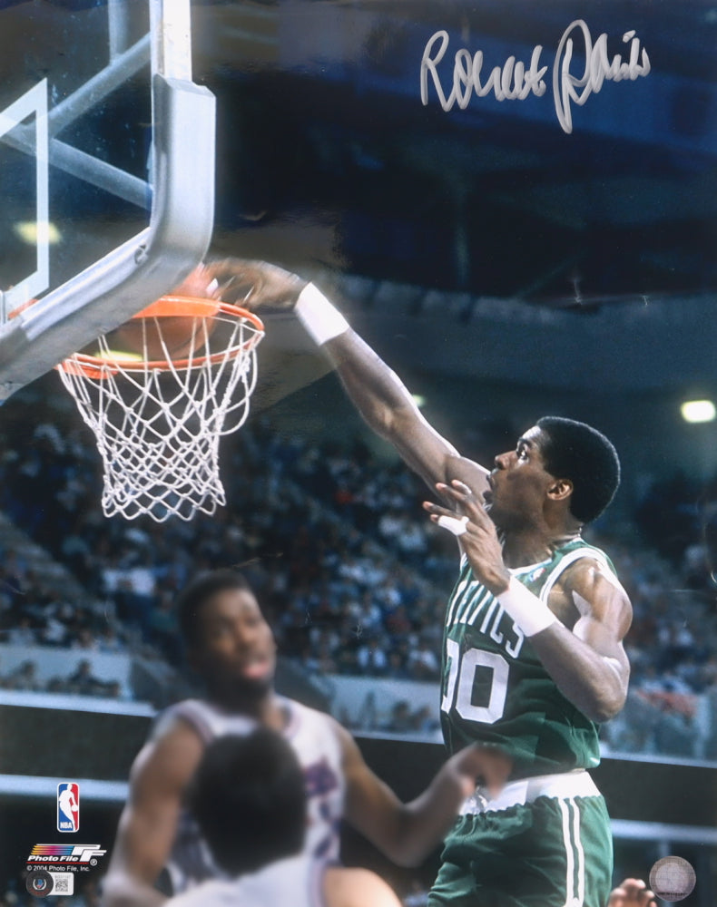 Robert Parish Signed Celtics 16x20 Photo (Beckett)