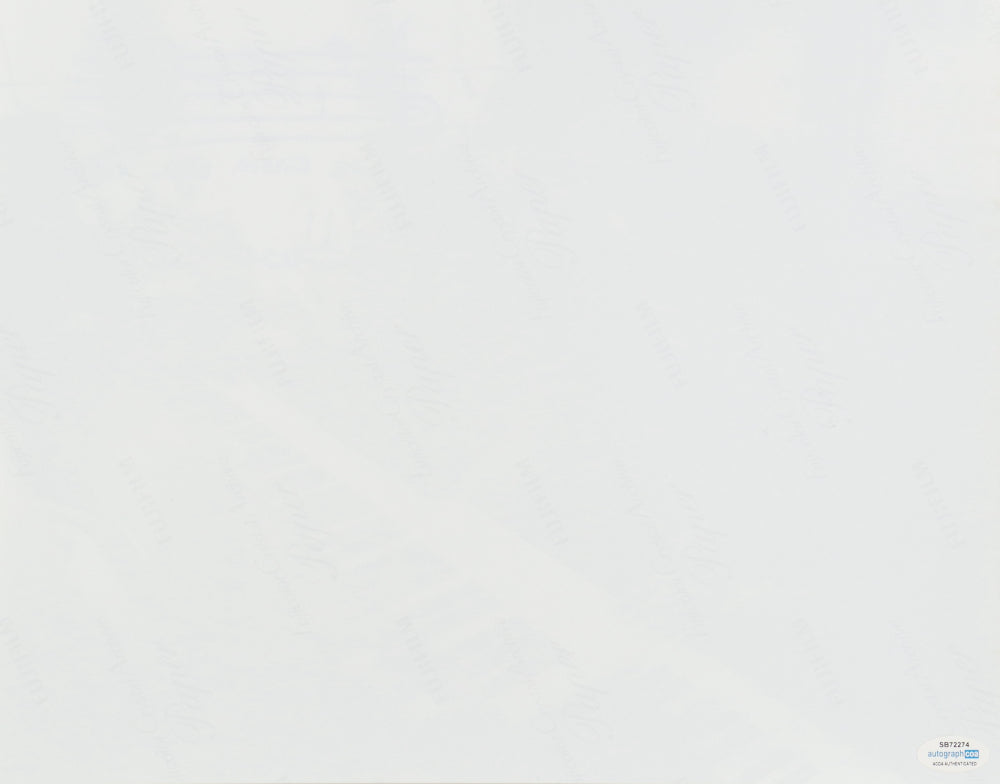 Alan Howarth Signed (AutographCOA) "Escape From New York" 11x14 Photo Inscribed "Escape From New York"