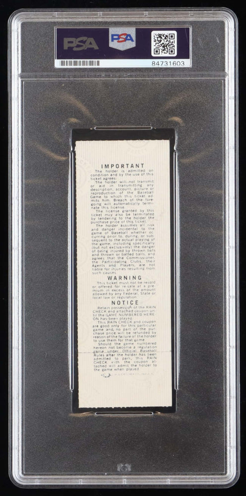 Pete Rose & Johnny Bench Signed 1976 Game 3 World Series Ticket Stub Inscribed "3x W.S. Champ" - Autograph graded (PSA) 10