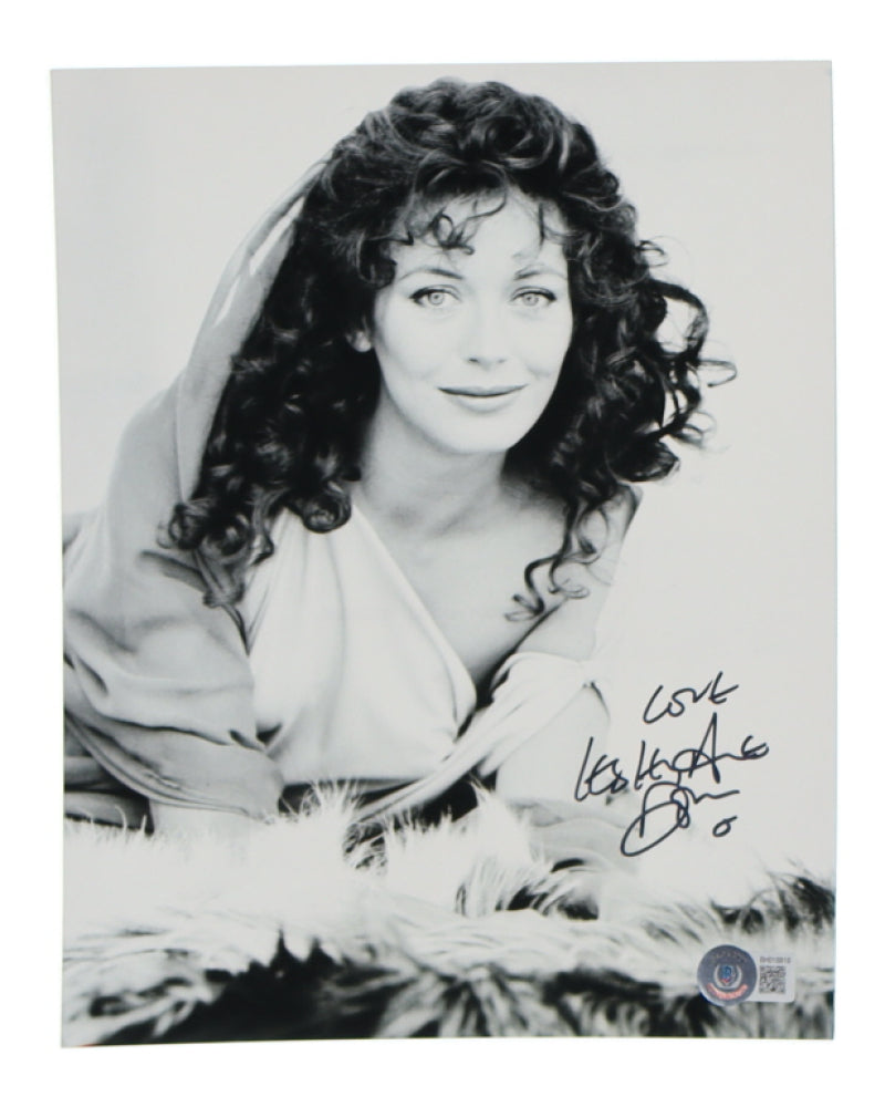 Lesley-Anne Down Signed (Beckett) 8x10 Photo Inscribed "Love"