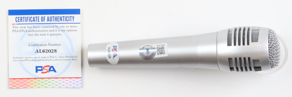 Julien Baker Signed 7" Microphone (PSA & Beckett)