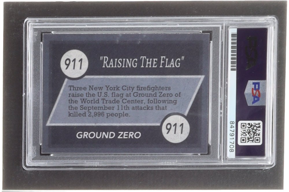 Robert J. O'Neill Signed LE Trading Card Inscribed "Never Quit!" (PSA) PSA in-the-Presence | Limited Edition # / 911