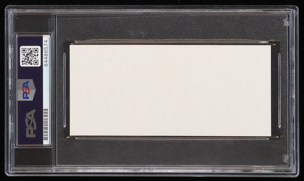 Richard A. Cody Signed 2.25x5 Cut (PSA) - US Army - Operation Desert Storm