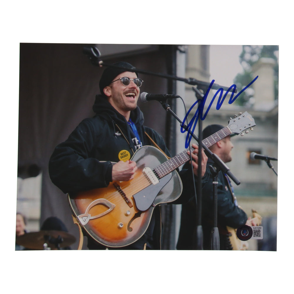 John Gourley Signed 8x10 Photo (Beckett) Portugal. The Man