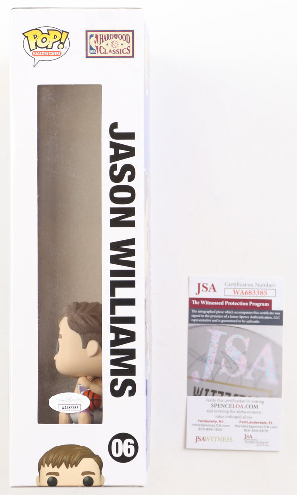 Jason Williams Signed (JSA) Kings #06 Funko Pop Magazine Covers Vinyl Figure - JSA Witnessed