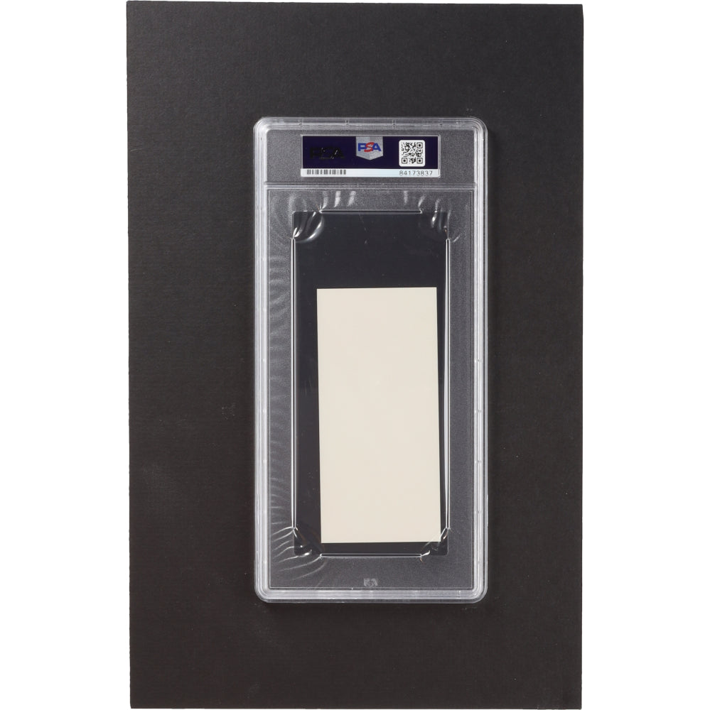 Roland "Bee" Beamont Signed Cut (PSA) - Royal Air Force WWII