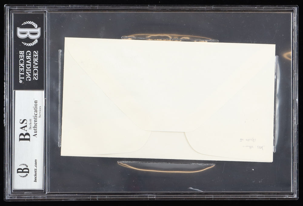 James ‘Jim’ Irwin Signed (BGS) 1971 "First Day of Issue" Envelope - Apollo 15 NASA Astronaut