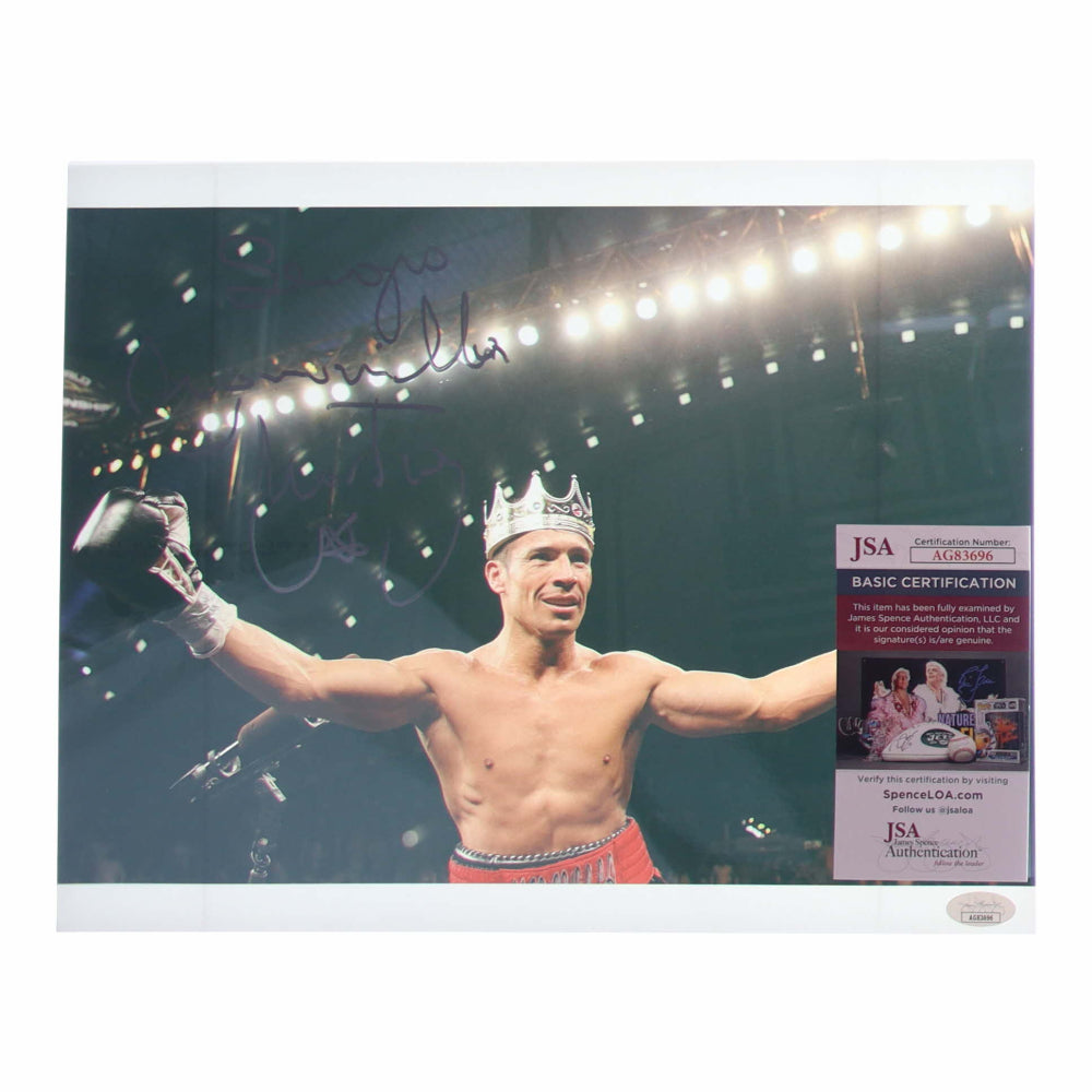 Sergio Martinez Signed 11x14 Photo (JSA)