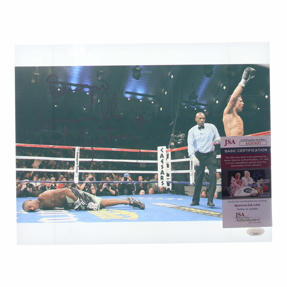 Sergio Martinez Signed 11x14 Photo (JSA)