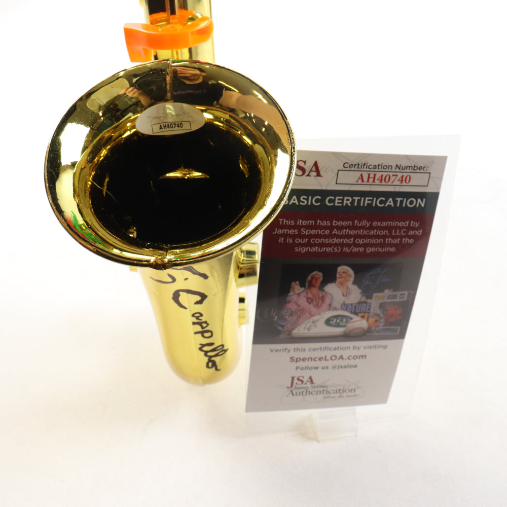 Tim Cappello Signed Toy Saxophone (JSA)