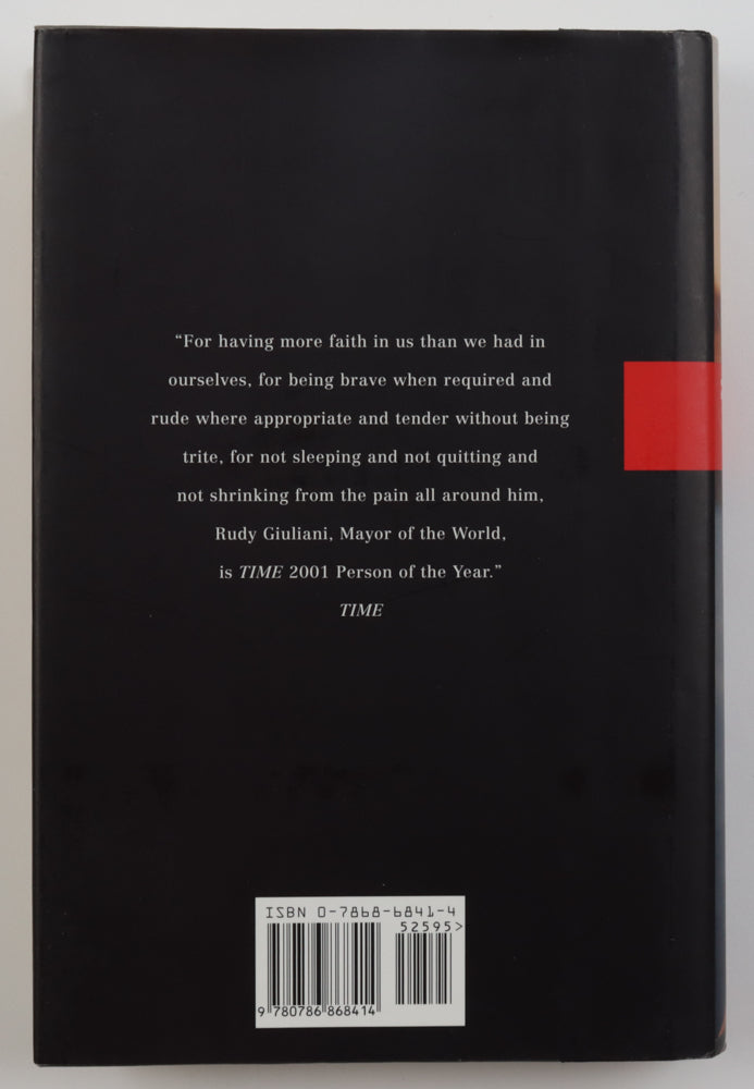Rudy Giuliani Signed "Leadership" Book (PSA)
