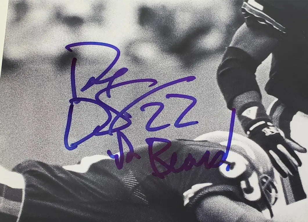 Dave Duerson “Da Bears” Signed Chicago Bears 12×12 Photo (JSA COA)