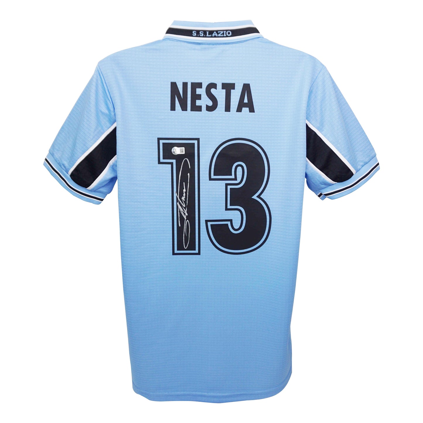 Alessandro Nesta Signed (Beckett) S.S Lazio Puma Authentic Jersey