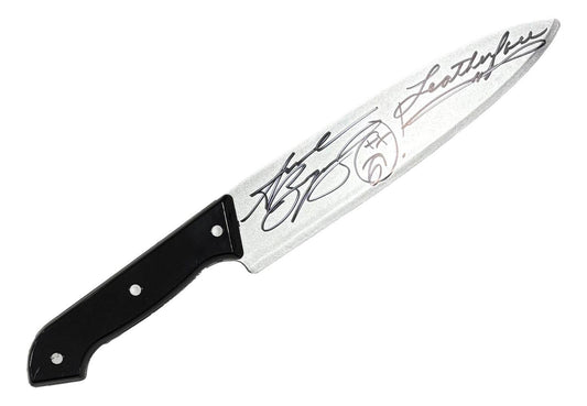 Andrew Bryniarski Signed (JSA) "The Texas Chainsaw Massacre" Toy Knife Inscribed "Leatherface"