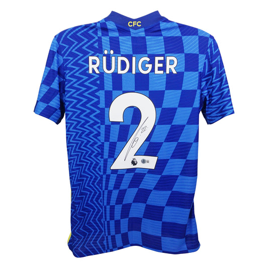 Antonio Rudiger Signed Chelsea Nike Authentic Jersey (Beckett)