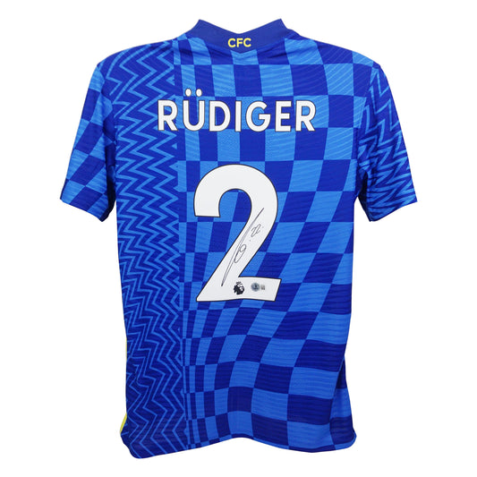 Antonio Rudiger Signed (Beckett) Chelsea Nike Authentic Jersey