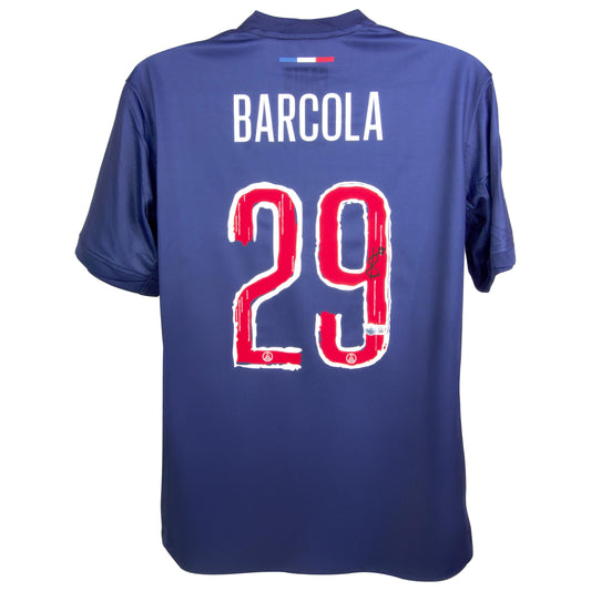 Bradley Barcola Signed (Beckett) Paris Saint-Germain Nike Authentic Jersey