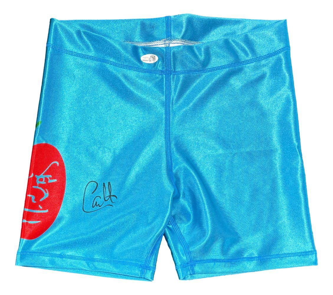 Carlito Signed Custom Wrestling Shorts (JSA)