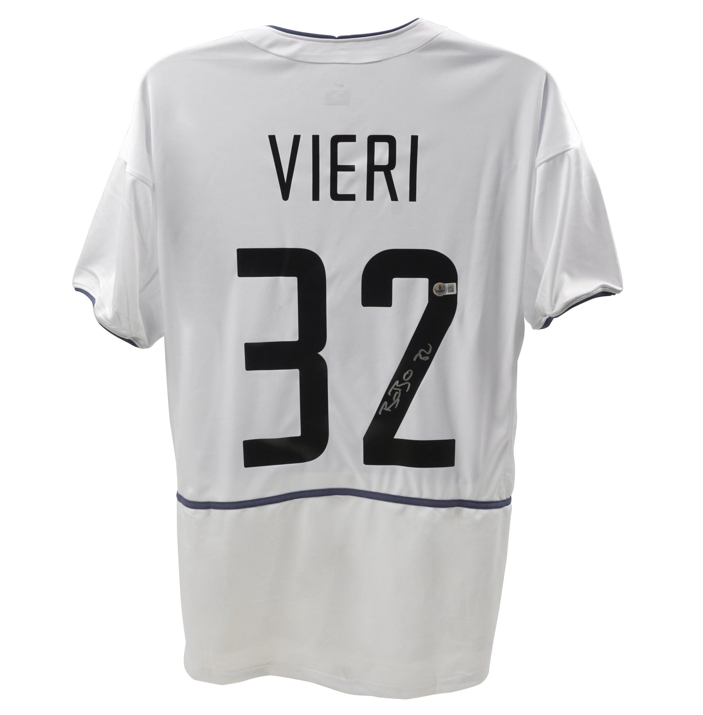 Christian Vieri Signed (Beckett) Inter Milan Nike Authentic Jersey