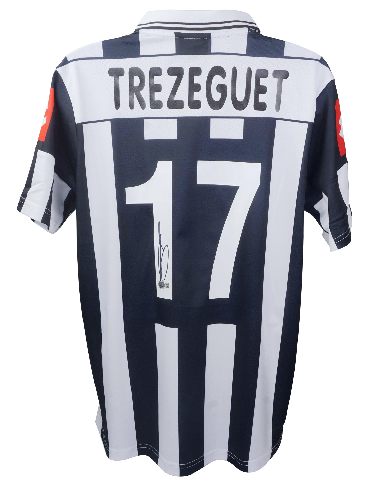 David Trezeguet Signed (Beckett) Juventus Lotto Authentic Jersey