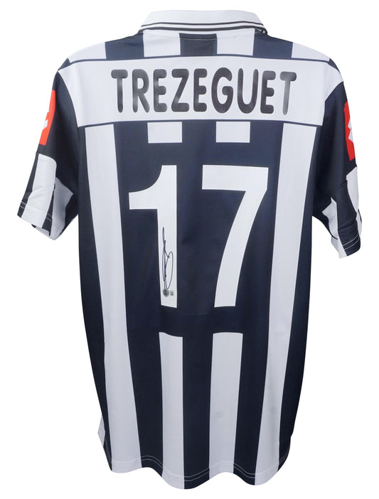 David Trezeguet Signed (Beckett) Juventus Lotto Authentic Jersey