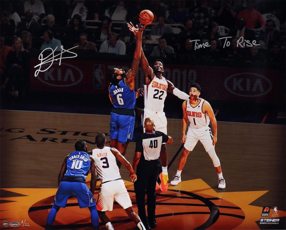 Deandre Ayton Signed LE Suns 16x20 Photo Inscribed "Time To Rise" (Game Day Legends & Steiner) Limited Edition # / 22