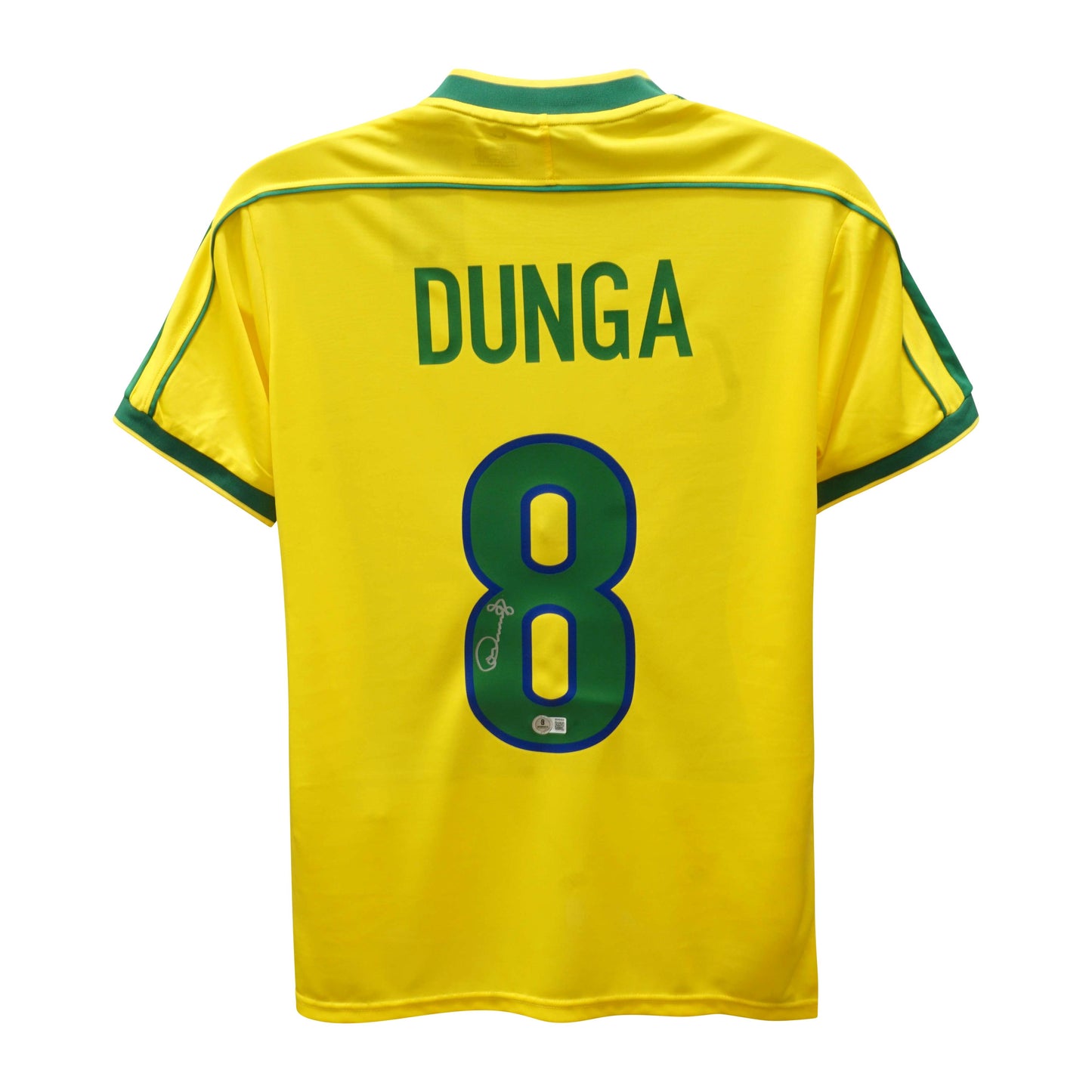 Dunga Signed (Beckett) Brazil National Team Authentic Nike Jersey