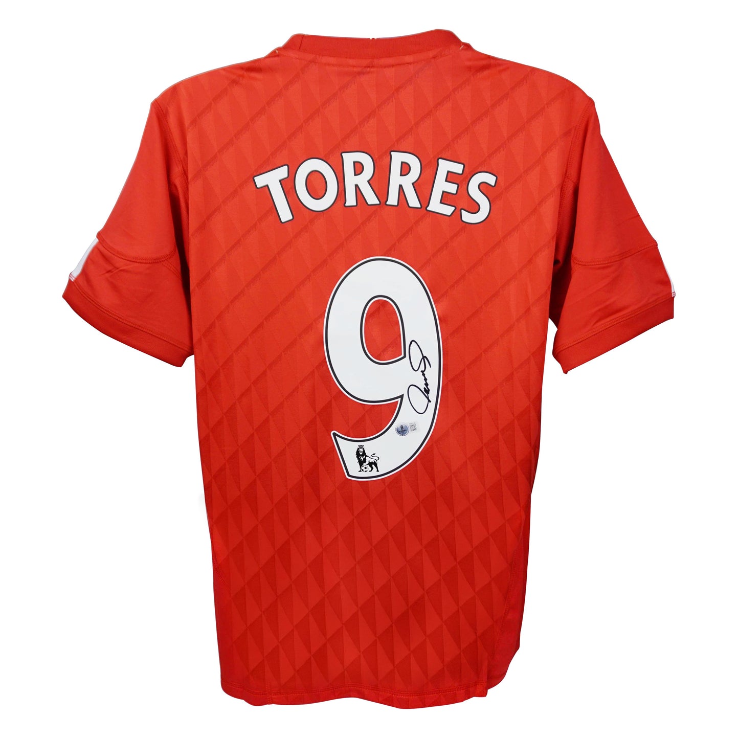 Fernando Torres Signed (Beckett) Liverpool Adidas Authentic Jersey