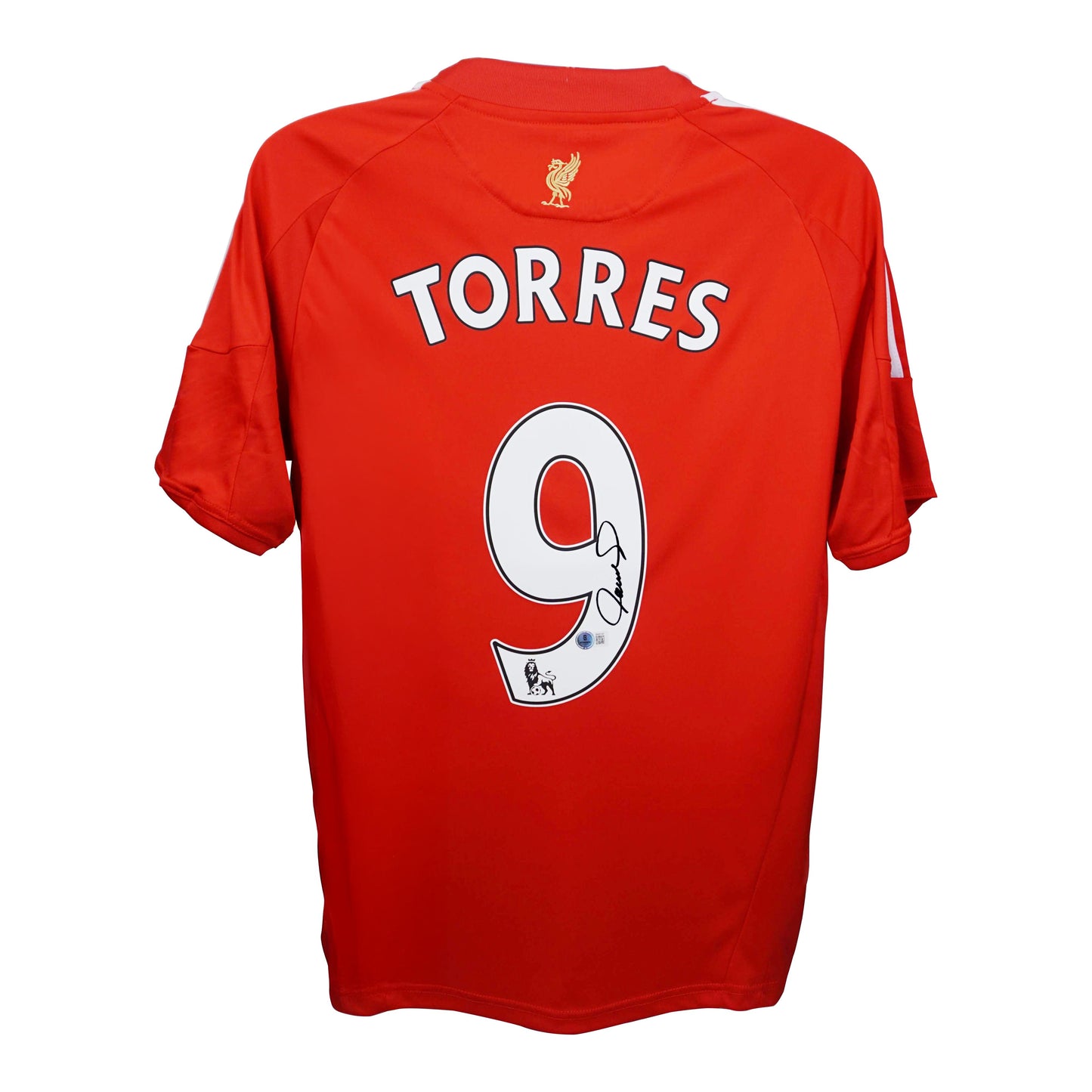 Fernando Torres Signed (Beckett) Liverpool Adidas Authentic Jersey