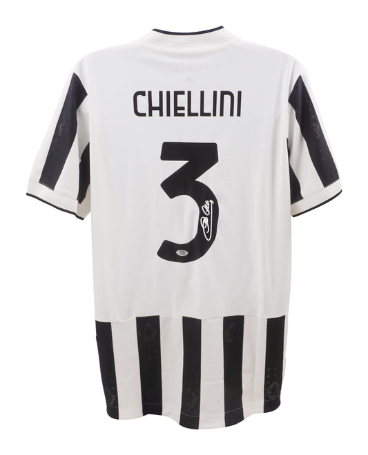 Giorgio Chiellini Signed (Beckett) Juventus Adidas Authentic Jersey