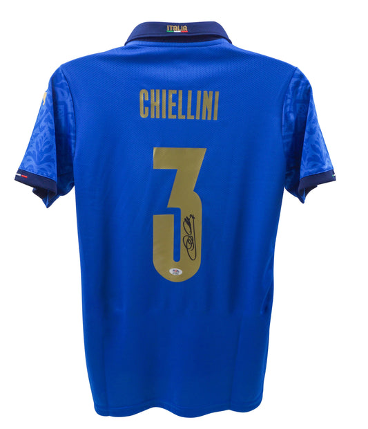 Giorgio Chiellini Signed Italy Jersey (Beckett)