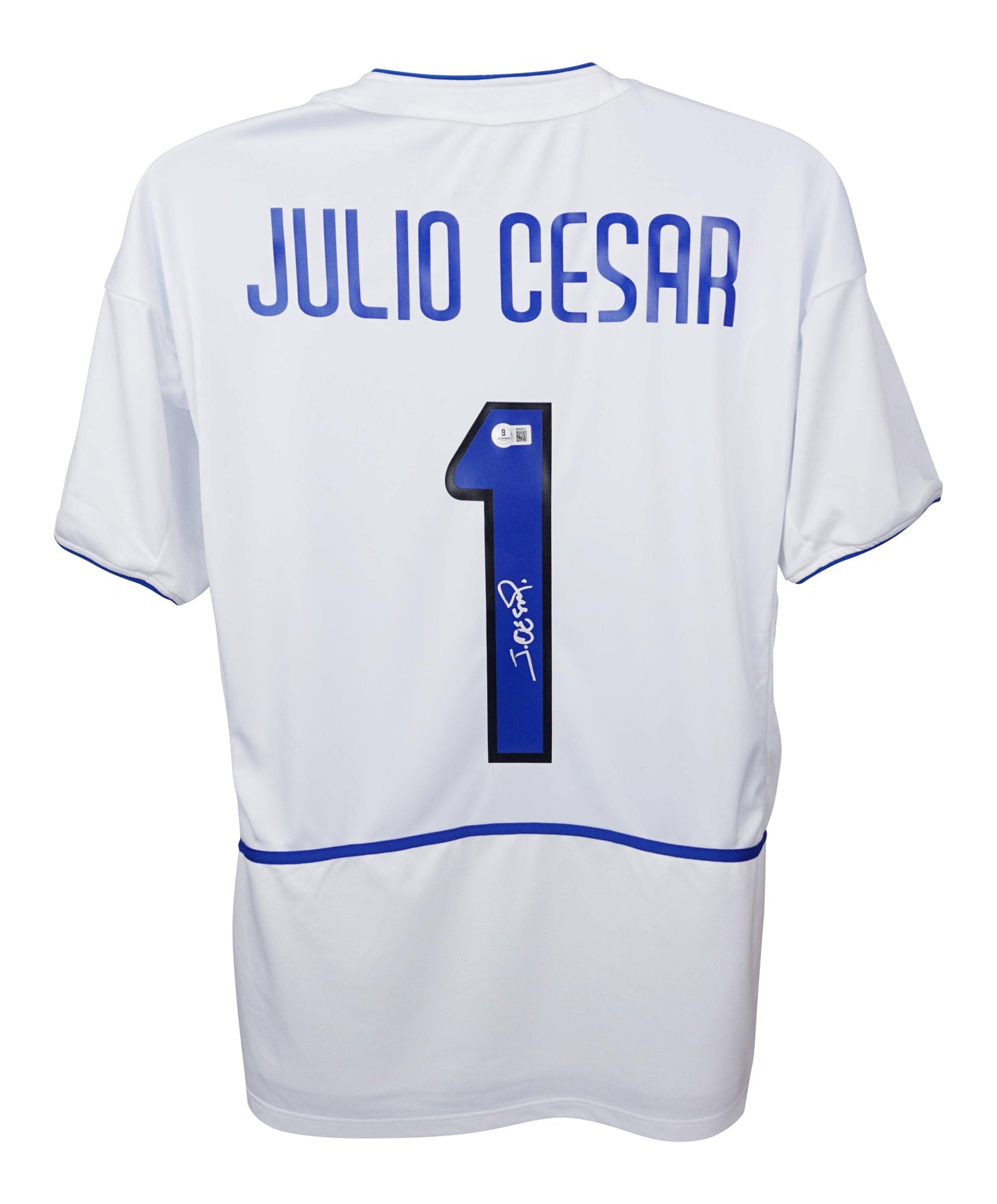 Julio Cesar Signed Inter Milan Nike Authentic Jersey (Beckett)