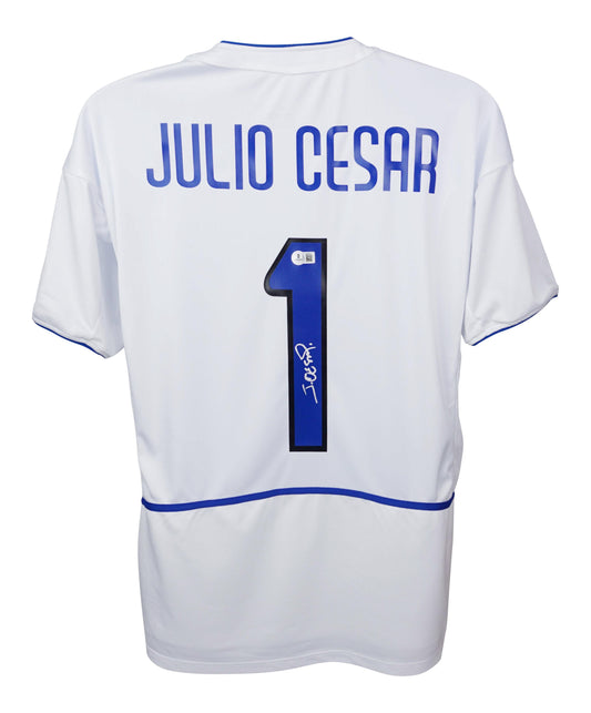 Julio Cesar Signed Inter Milan Nike Authentic Jersey (Beckett)