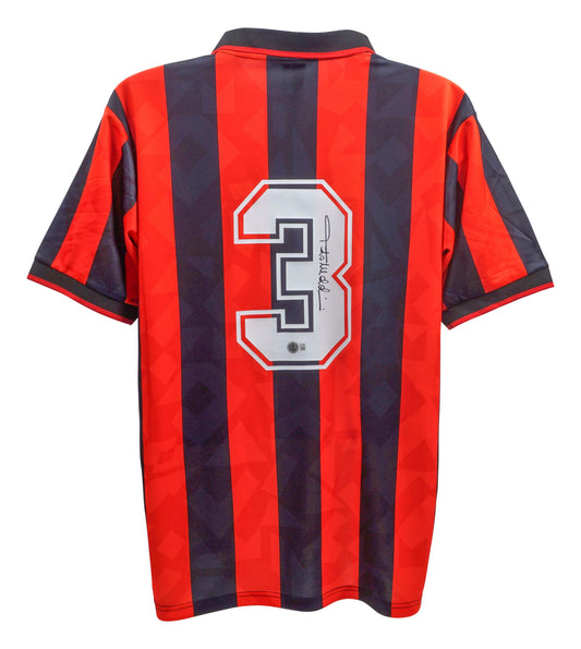 Paolo Maldini Signed AC Milan Lotto Authentic Jersey (Beckett)