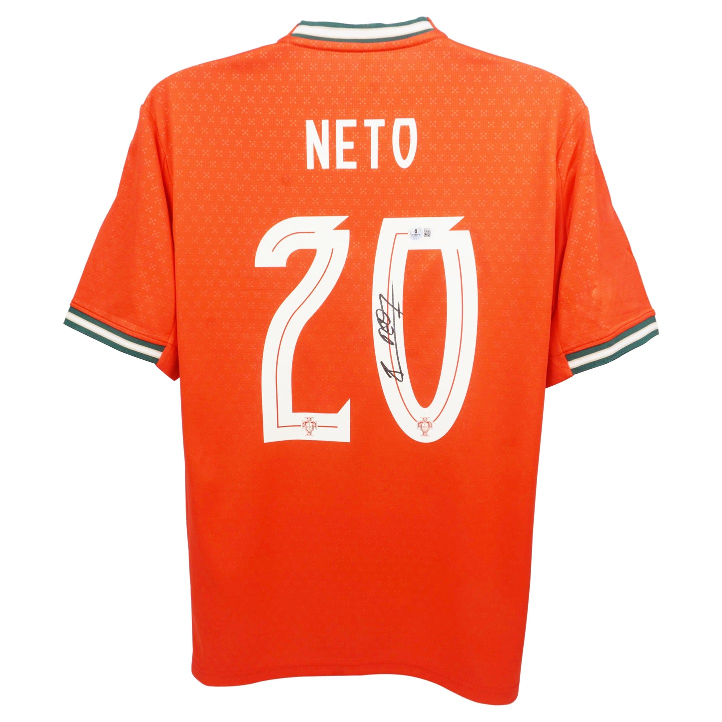 Pedro Neto Signed (Beckett) Portugal National Team Puma Authentic Jersey