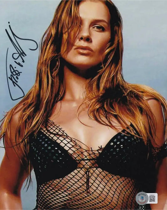 Franziska Van Almsick Signed 8×10 Photo (Beckett Certified)