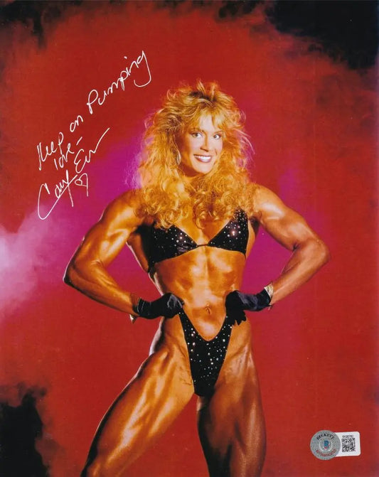 Corinna Everson “Gotta Sweat” Signed 8×10 Photo (Beckett Certified)