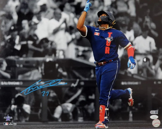 Vladimir Guerrero Jr. Signed (JSA)Toronto Blue Jays 16×20 Photo (JSA & USA SM COAs)